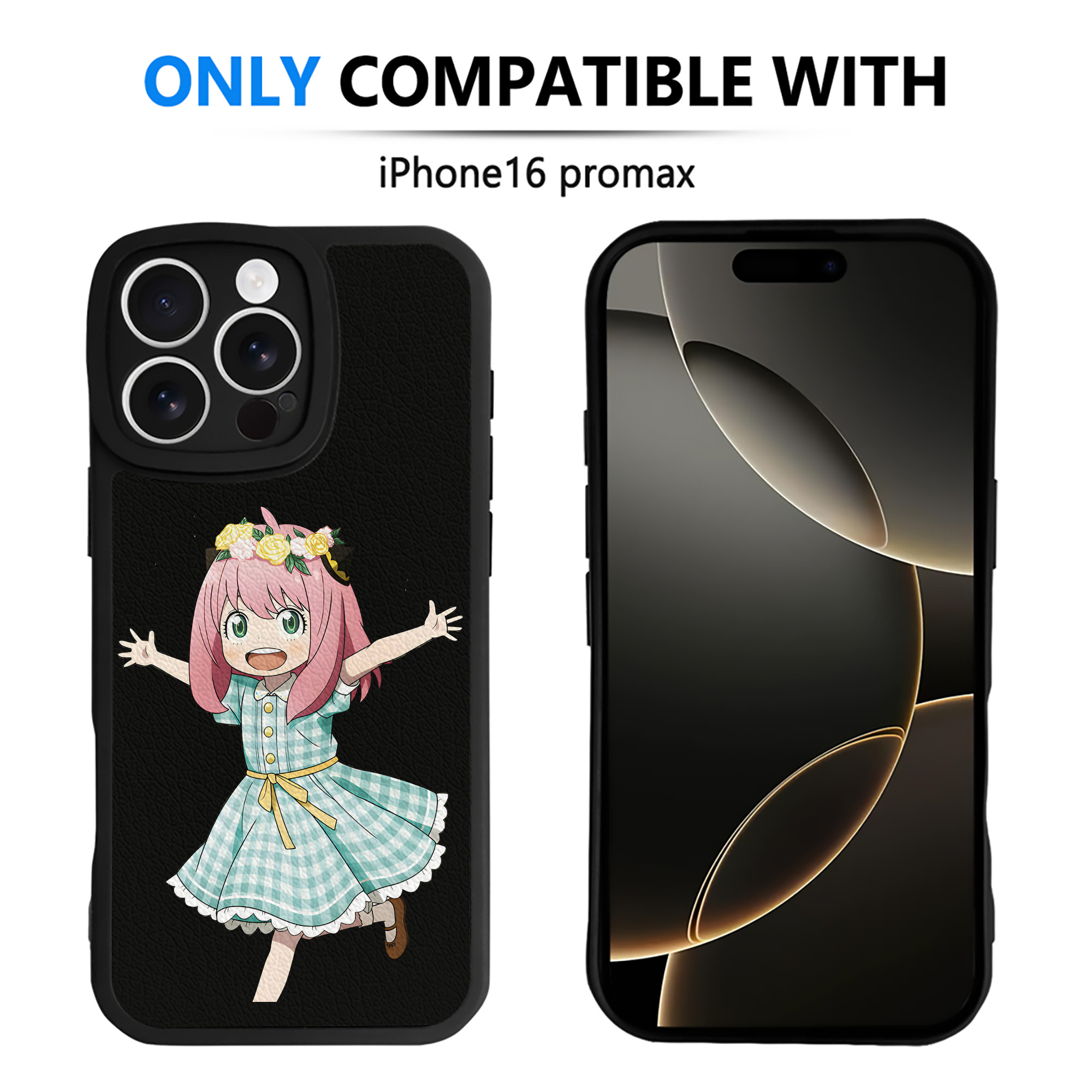 （画像用） SPY×FAMILY间谍家家酒 【iPhone 16シリーズ対応】シリコンスマホケース（レザー調） 材質：シリコン